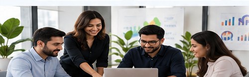 Marketing team planning a campaign